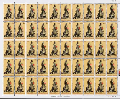 The 96th Anniversary of Thai Red Cross -SHEET(II) 1B- (MNH)