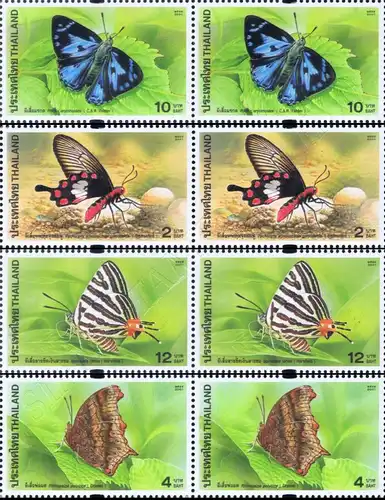 Butterflies (IV) -PAIR- (MNH)