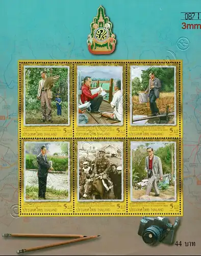 60th Anniversary of His Majesty's Accession to the Throne (III) (204AII) (MNH)