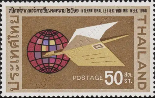 International Letter Writing Week 1968 (MNH)