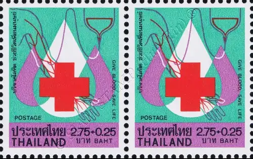 Red Cross 1978: Blood Donation -PAIR- (MNH)