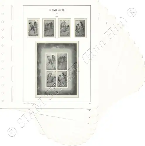 LIGHTHOUSE Template Sheets THAILAND 2001 page 287-301 21 Sheets (USED)