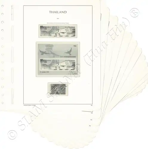 LIGHTHOUSE Template Sheets THAILAND 2002  page 302-316 21 Sheets (USED)