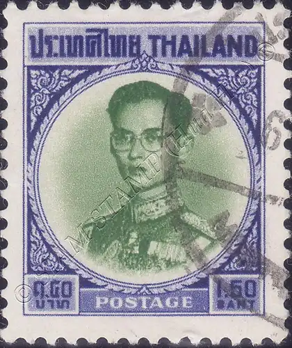 Definitive: King Bhumibol RAMA IX 4th Series 1.50B (420AI) -G(I)-