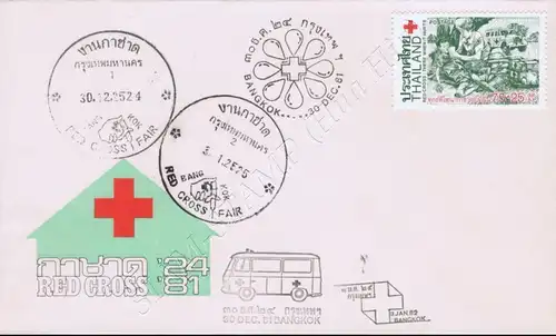 Red Cross 1981 -FDC(II)-ASSTT-