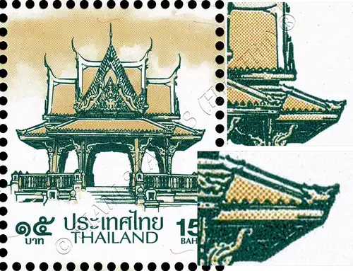 Definitive: PAVILION 15B 4th PRINT (TKS) (MNH)