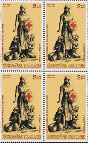 The 96th Anniversary of Thai Red Cross -PAIR- (MNH)