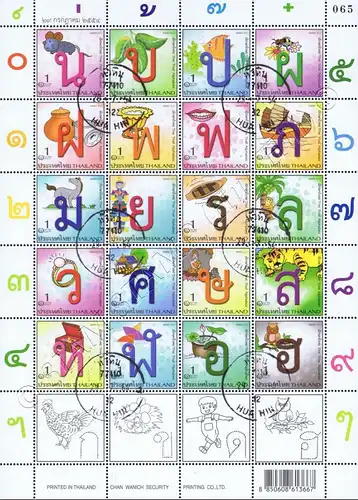 Thai Alphabet and Nationhood -KB(I) CANCELLED G(I)-