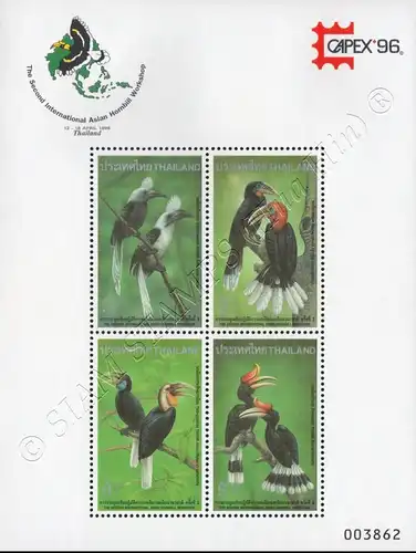 CAPEX 96, Toronto: Hornbills (74AI) (MNH)
