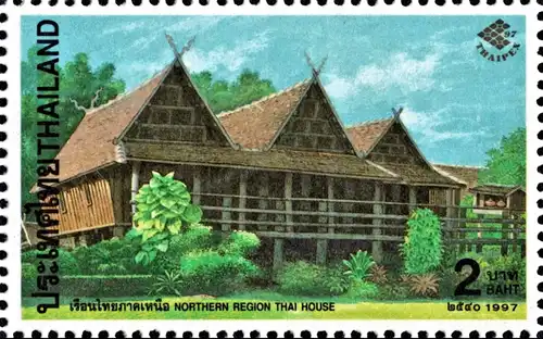 THAIPEX 97 - Thai Traditional Houses -STAMP BOOKLET MH(VI)- (MNH)