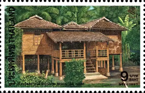 THAIPEX 97 - Thai Traditional Houses -STAMP BOOKLET MH(VI)- (MNH)