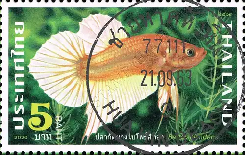 Fighting Fish (II) -C 13 1/4:13 1/2 CANCELLED (G)-