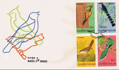Thai Birds (III) -FDC(I)-I-