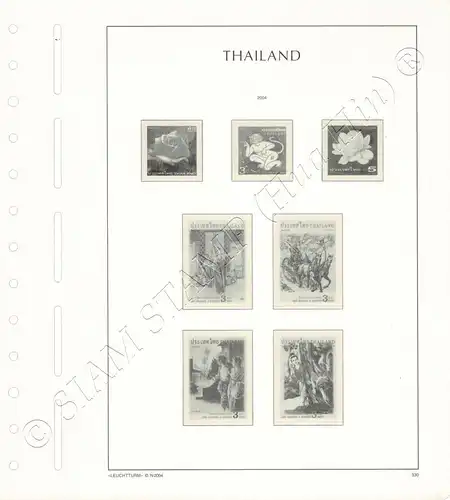 LIGHTHOUSE Template Sheets THAILAND 2004 page 329A-348 24 Sheets (USED)