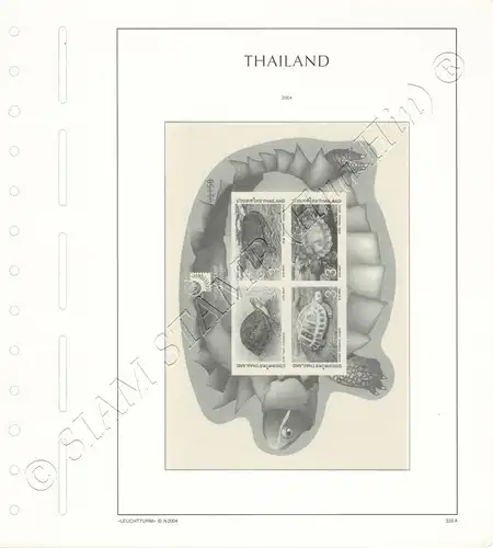 LIGHTHOUSE Template Sheets THAILAND 2004 page 329A-348 24 Sheets (USED)