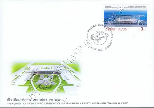 Groundbreaking ceremony for the new Suvarnabhumi airport terminal -FDC(I)-I-