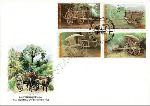 Cultural Heritage: Wooden Carts -FDC(I)-I-