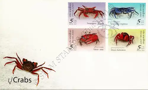 Crustaceans (III): Crabs from Southern Thailand -FDC(I)-I-