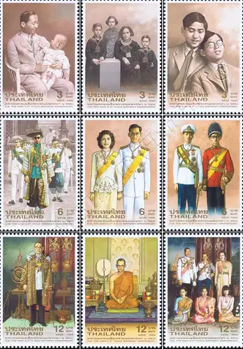 H.M. the King's 6th Cycle Birthday Anniversary (II): Stages of Life (MNH)