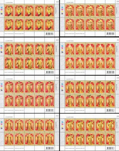 The Eight Immortals -KB(I)- (MNH)