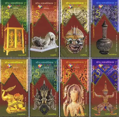 THAILAND 2013, Bangkok (II): Thai fine Arts (MNH)