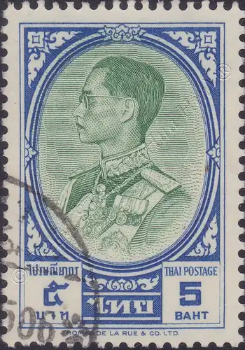 Definitive: King Bhumibol RAMA IX 3rd Series (358A-374A) -CANCELLED G(I)-