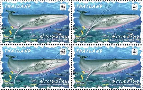 WWF: World Conservation of Marine Life -BLOCK OF 4- (MNH)