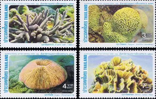 International Letter Writing Week 1983: Corals (MNH)