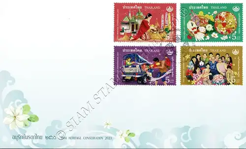 Heritage Day and Buddhist New Year Festival (Songkran) -FDC(I)-I-