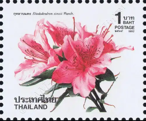 New Year 1993: Flowers (V) (MNH)