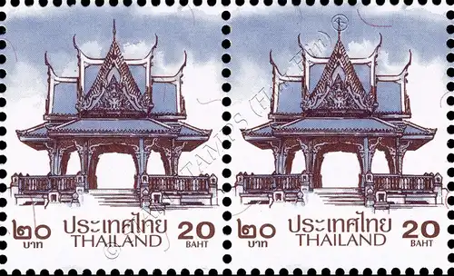 Definitive: PAVILION 20B 2nd PRINT (TKS) -PAIR- (MNH)