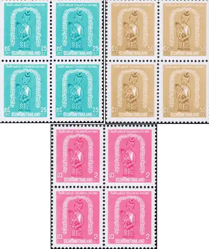 Children's Day 1962 -Block of 4- (MNH)