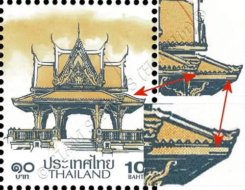 Definitive: PAVILION 10B 5th PRINT (TKS) (MNH)