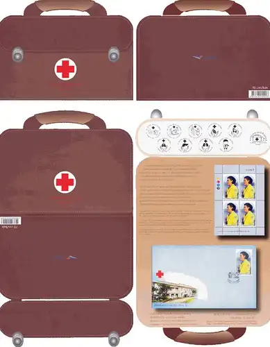 Red Cross 2011 -SPECIAL SMALL SHEET FOLDER FL(I)- (MNH)