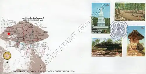 Thai Heritage Conservation 2006: Phu Phrabat Historical Park -FDC(I)-I-