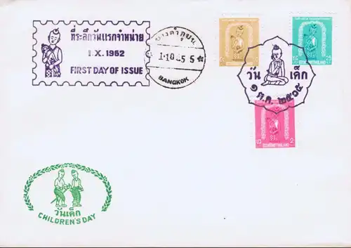 Children's Day 1962 -FDC(I)-IT-