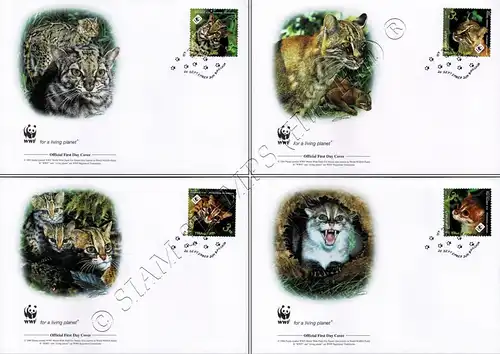 Wild Animal (VII): Small Cats -FDC(II)-I-