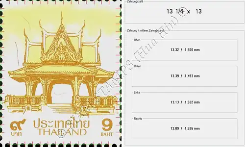 Definitive: PAVILION 9B 5th PRINT (TKS) -SHEET (I) RNG- (MNH)