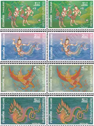 International Letter Week: Gods of Thai Mythology -PAIR- (MNH)
