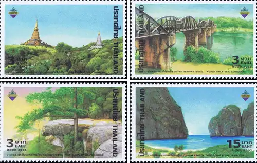 BANGKOK 2003 (II): Sights of the regions (MNH)