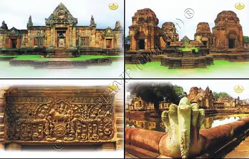 Tag des Kulturerbes: Tempelanlage Prasat Muang Tam -POSTKARTEN PC(I)- (**)