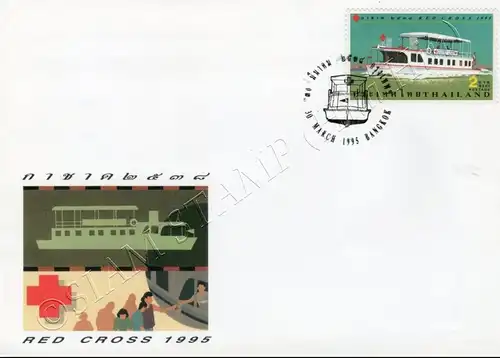 Rotes Kreuz 1995 -FDC(I)-I-