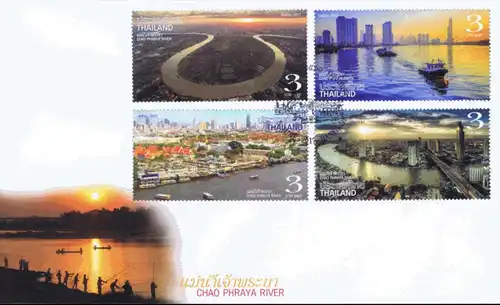 Chao Phraya, Thailands größter Fluss -FDC(I)-I-