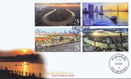 Chao Phraya, Thailands größter Fluss -FDC(I)-I-