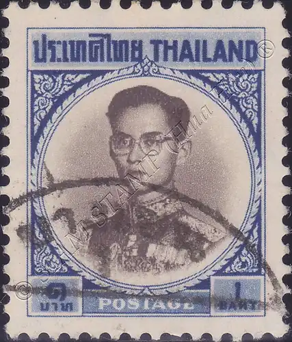 Freimarke: König Bhumibol RAMA IX 4.Serie 1B (418AI) -G(I)-