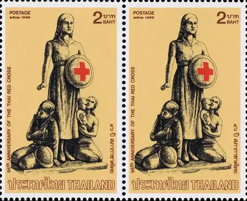 96 Jahre Nationales Rotes Kreuz -PAAR- (**)