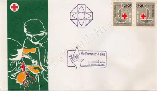 Rotes Kreuz 1973 -PREPAID POSTKARTE PK(137)-TS 15.02.1973