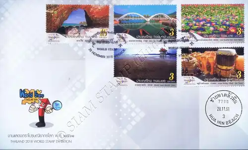 THAILAND 2018, Bangkok: Sehenswürdigkeiten -FDC(I)-IT-