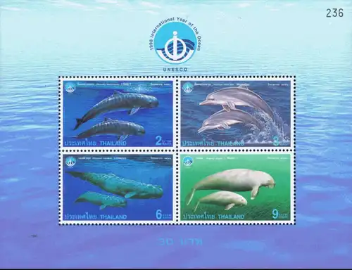 Internationales Jahr des Ozeans: Meeressäuger (112) (**)