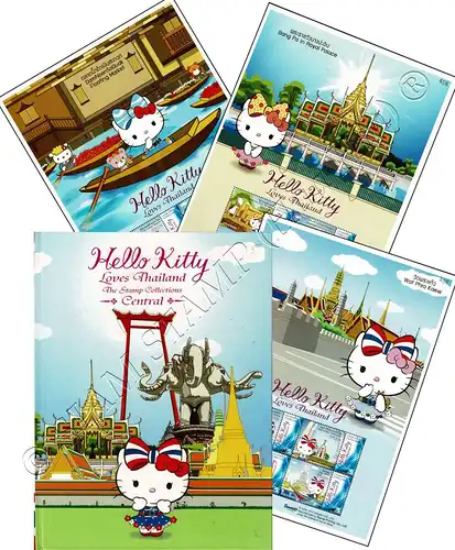 SONDERBOGEN: HELLO KITTY LIEBT THAILAND -PS(110-112) -FOLDER (I)- (**)